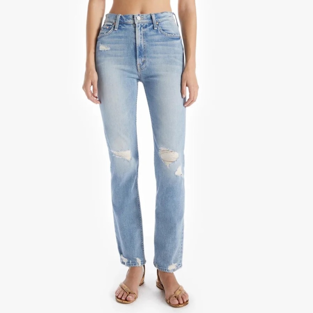 MOTHER High Waisted Rider Skimp in True Confession Size 29